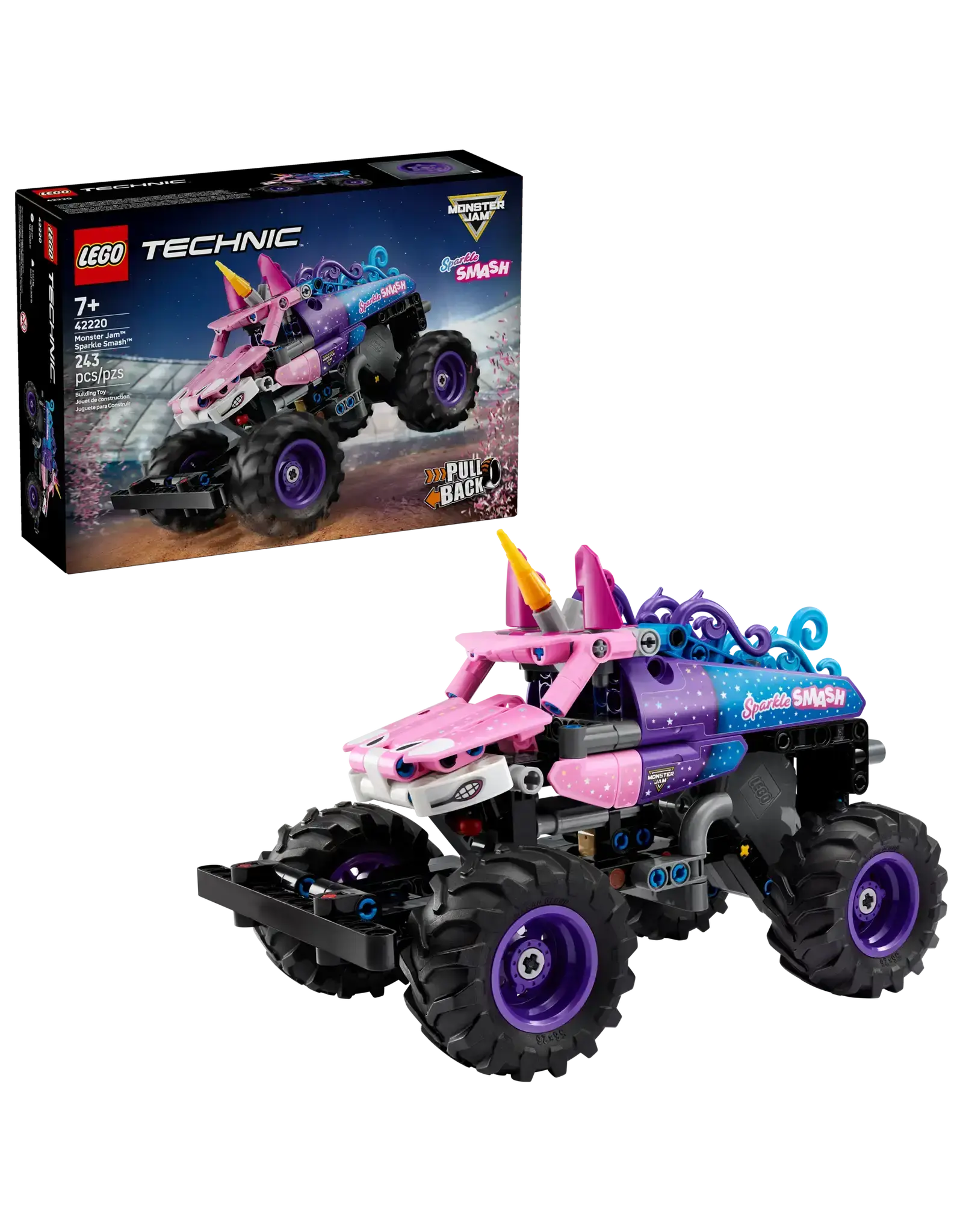 Lego Monster Jam Sparkle Smash Pull-Back