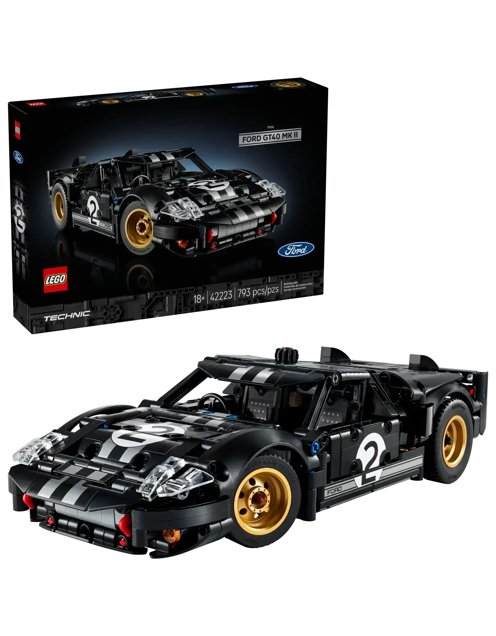 Lego 1966 Ford GT40 MKII Race Car