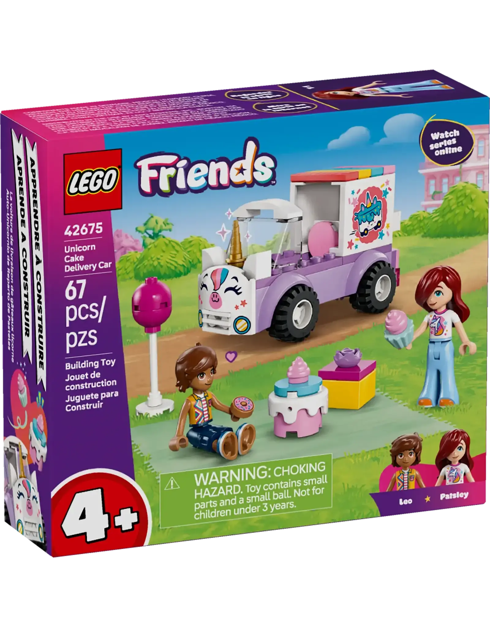 Lego Unicorn Cake Delivery Car