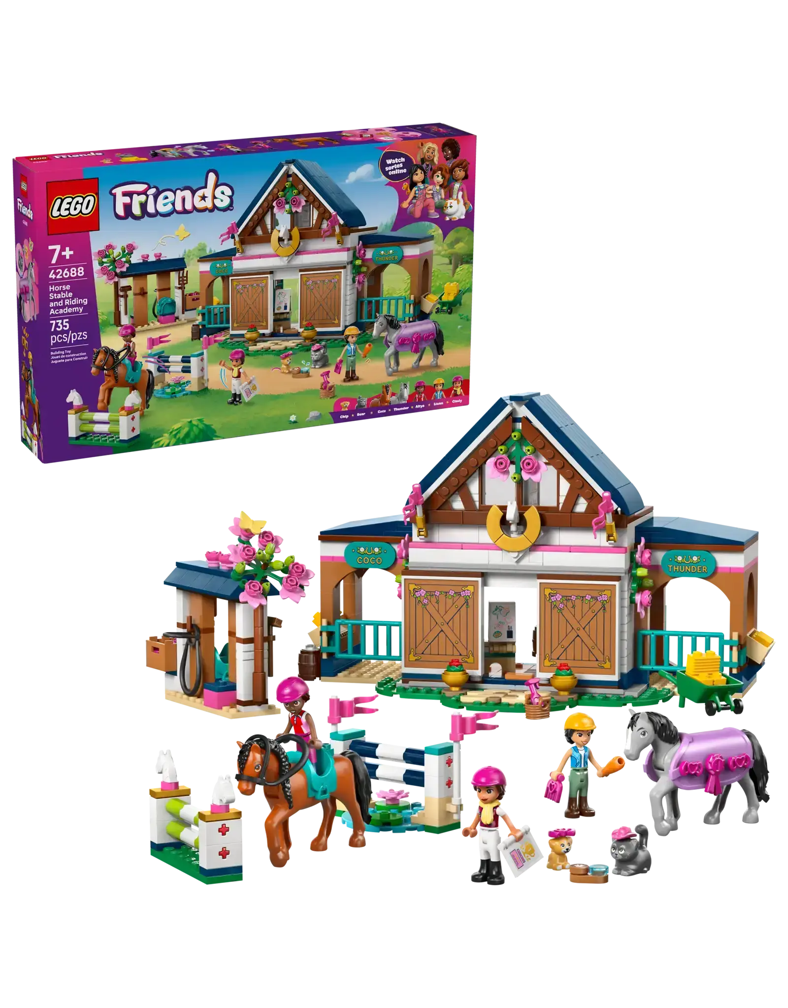 Lego Horse Stable and Riding Academy
