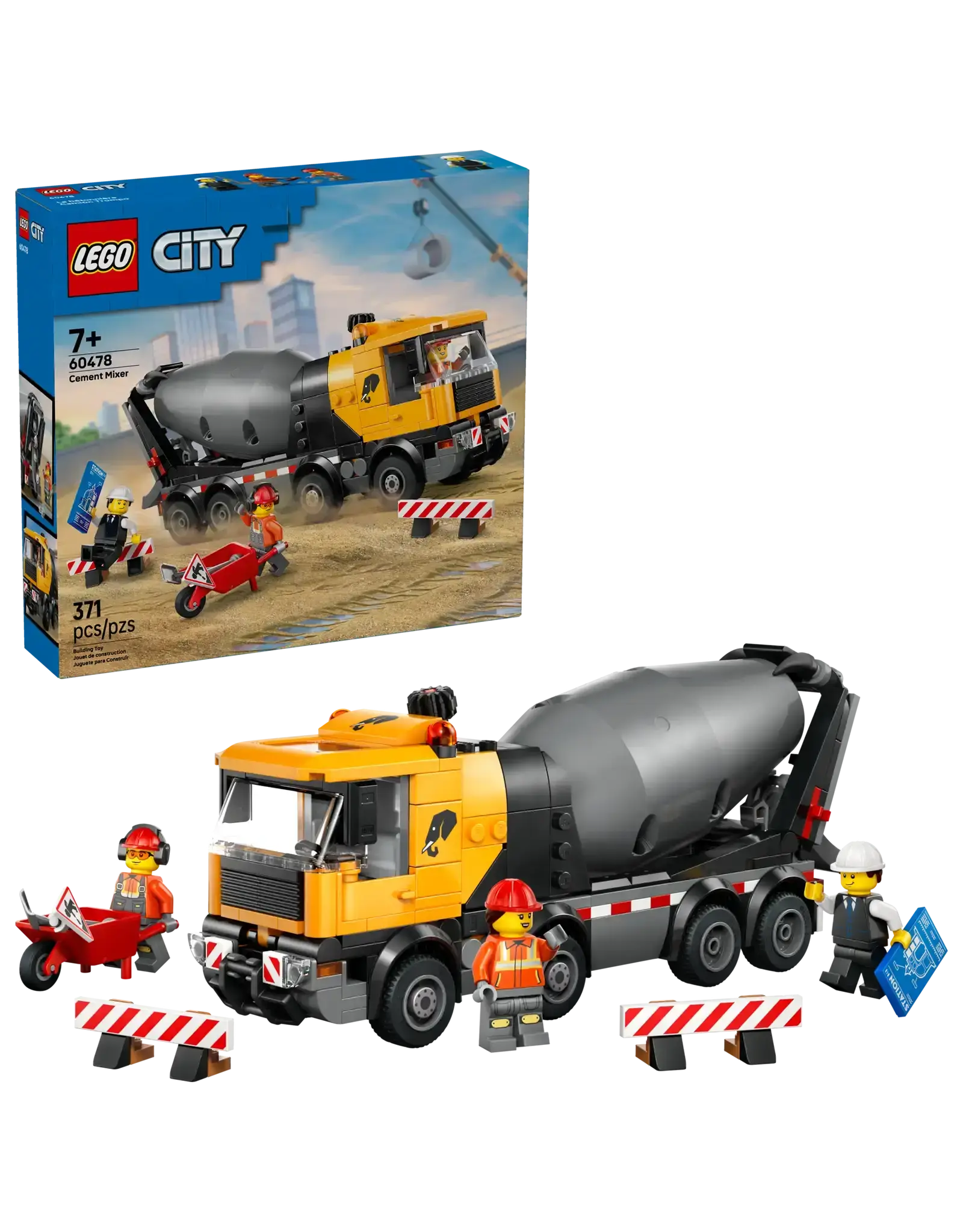 Lego Cement Mixer