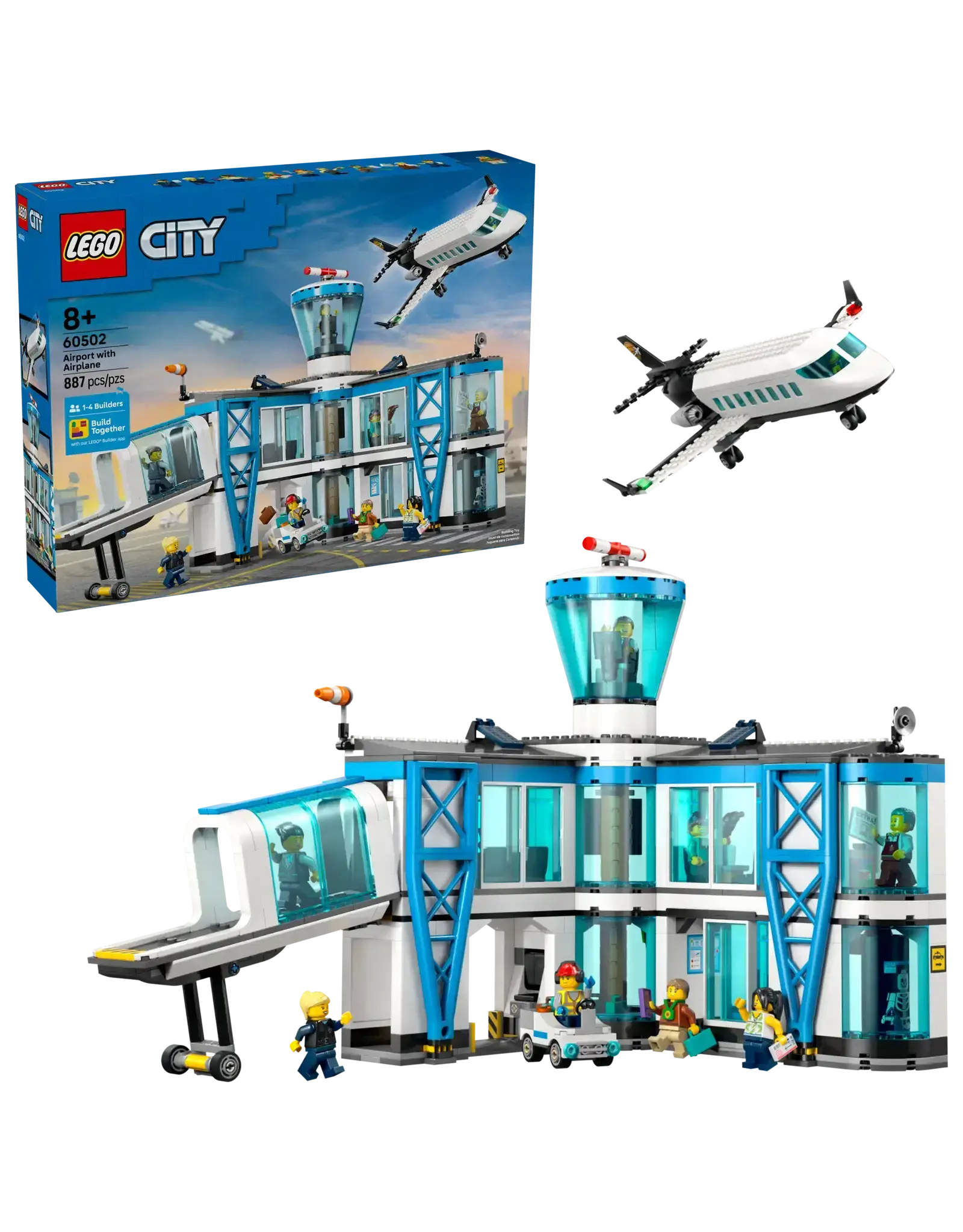 Lego Airport with Airplane
