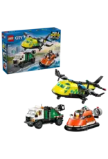 Lego Airplane, Service Truck & Hovercraft Remix