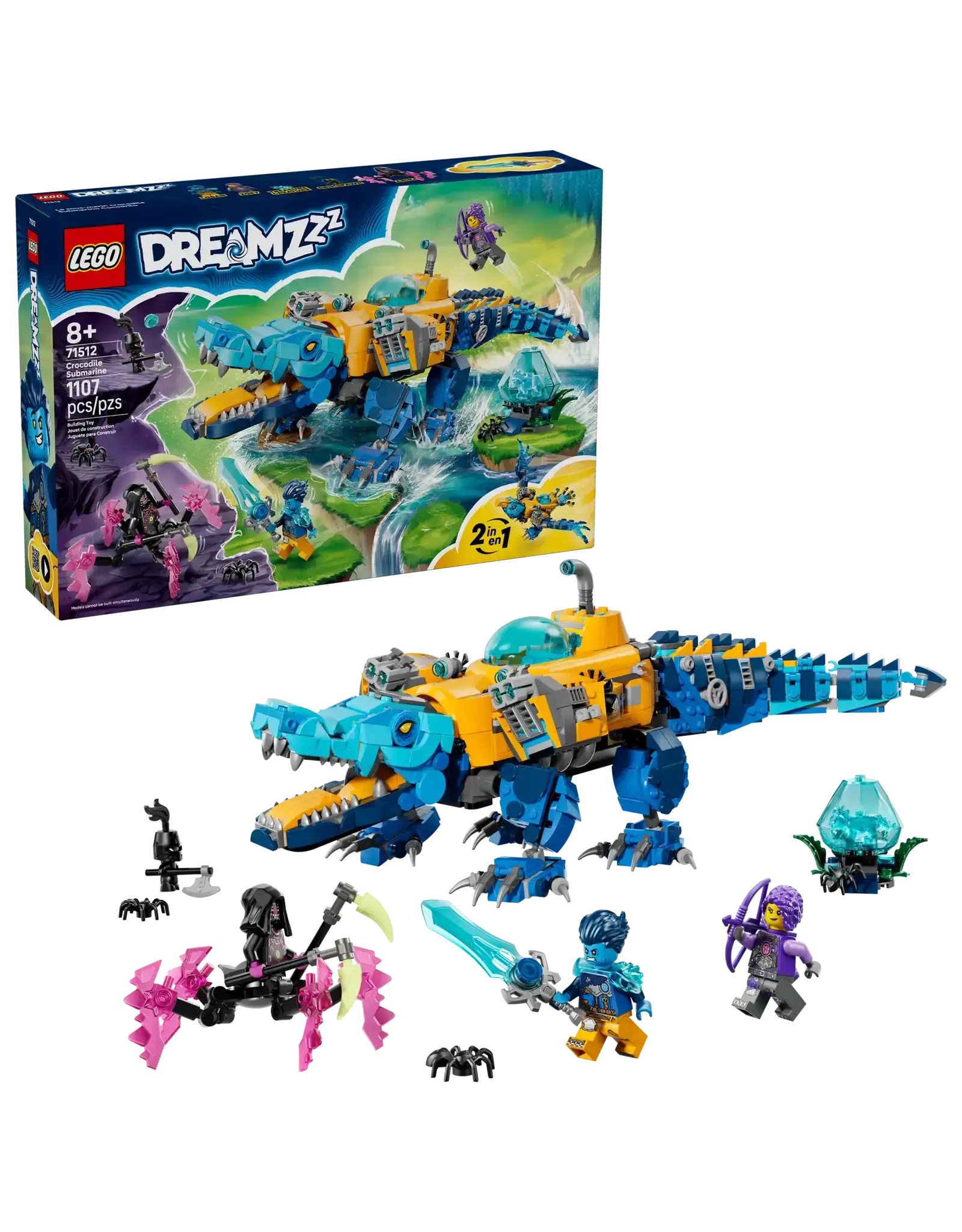 Lego Crocodile Submarine