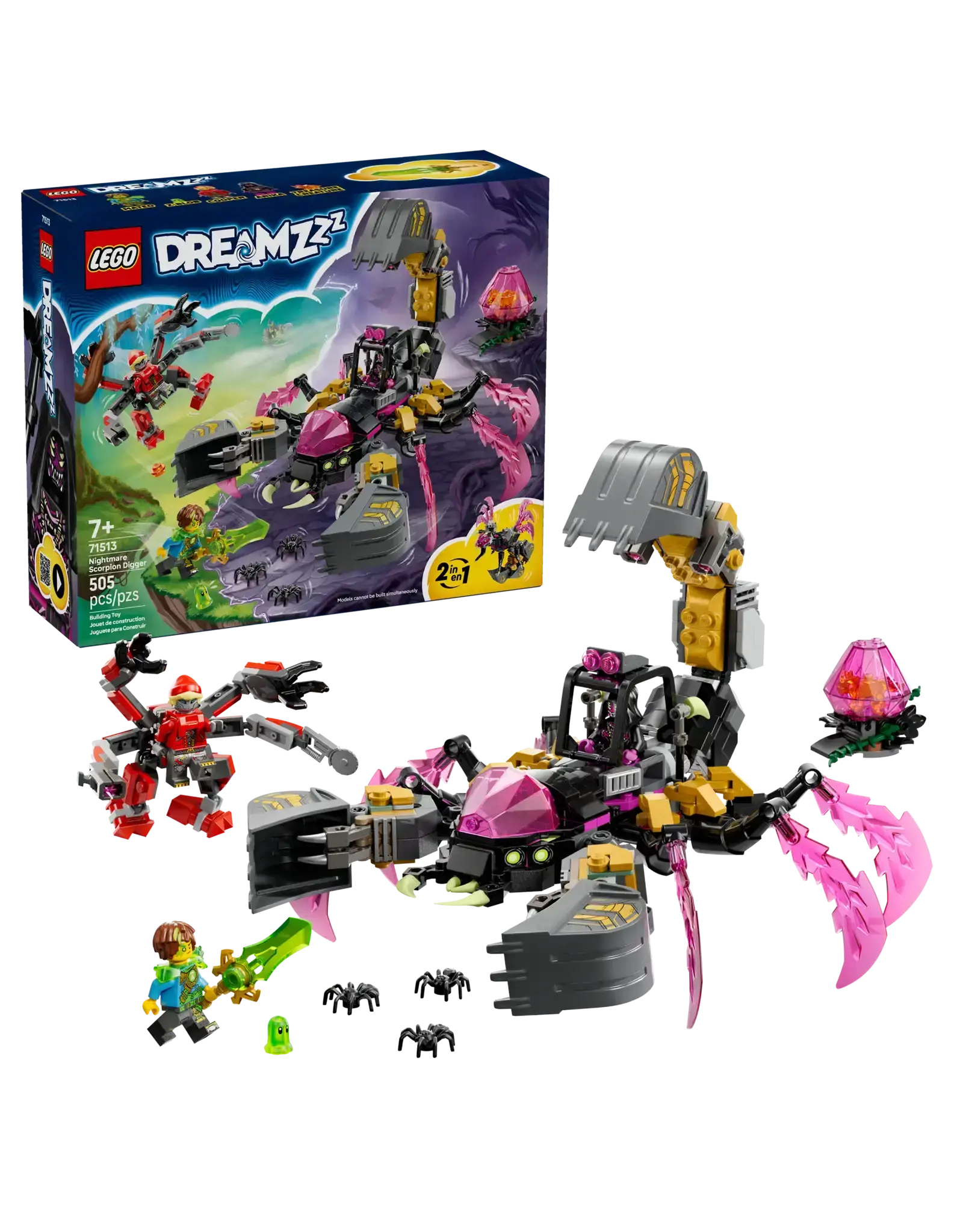 Lego Nightmare Scorpion Digger