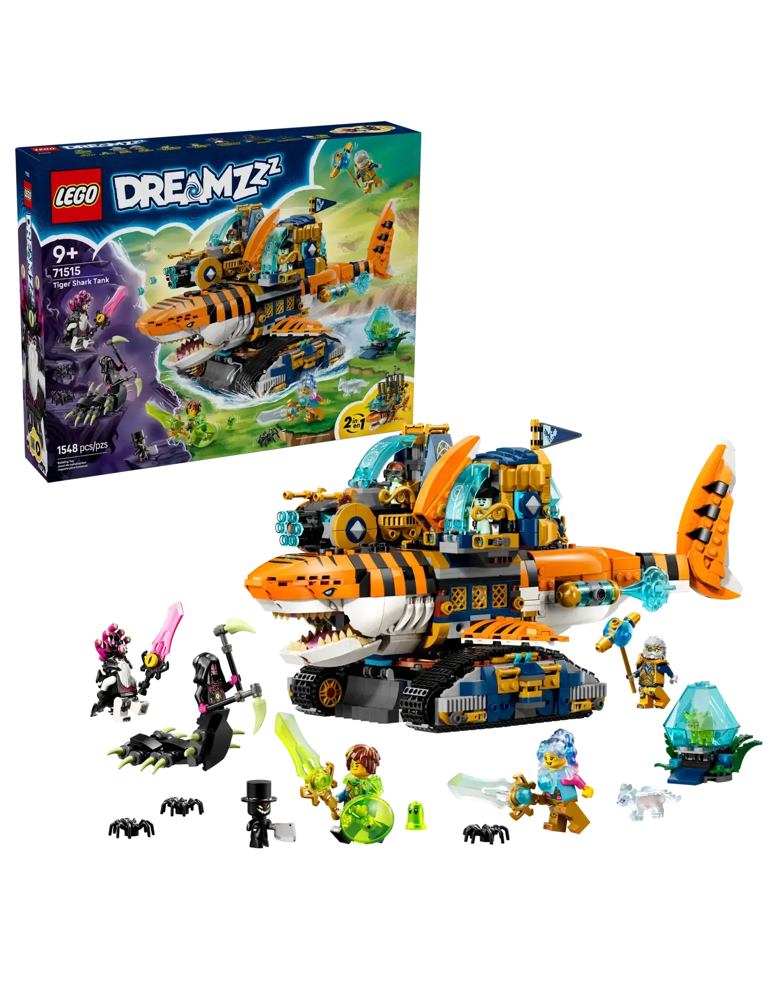 Lego Tiger Shark Tank