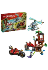 Lego Ninja Vehicle Tree House Battle