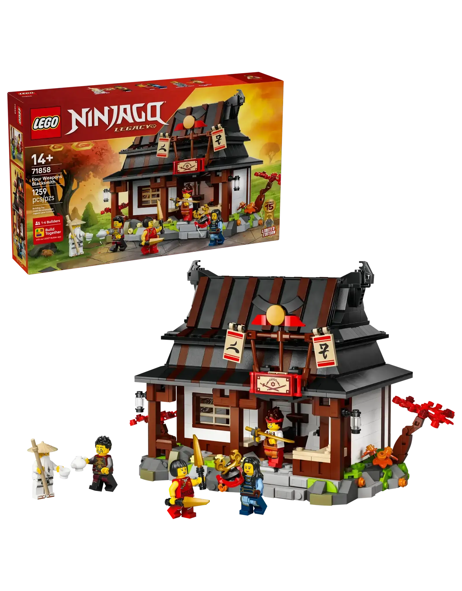 Lego Four Weapons Blacksmith 15th Anniversary