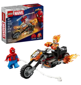 Lego Spider-Man vs. Ghost Rider Motorcycle