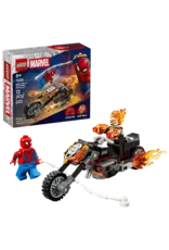 Lego Spider-Man vs. Ghost Rider Motorcycle