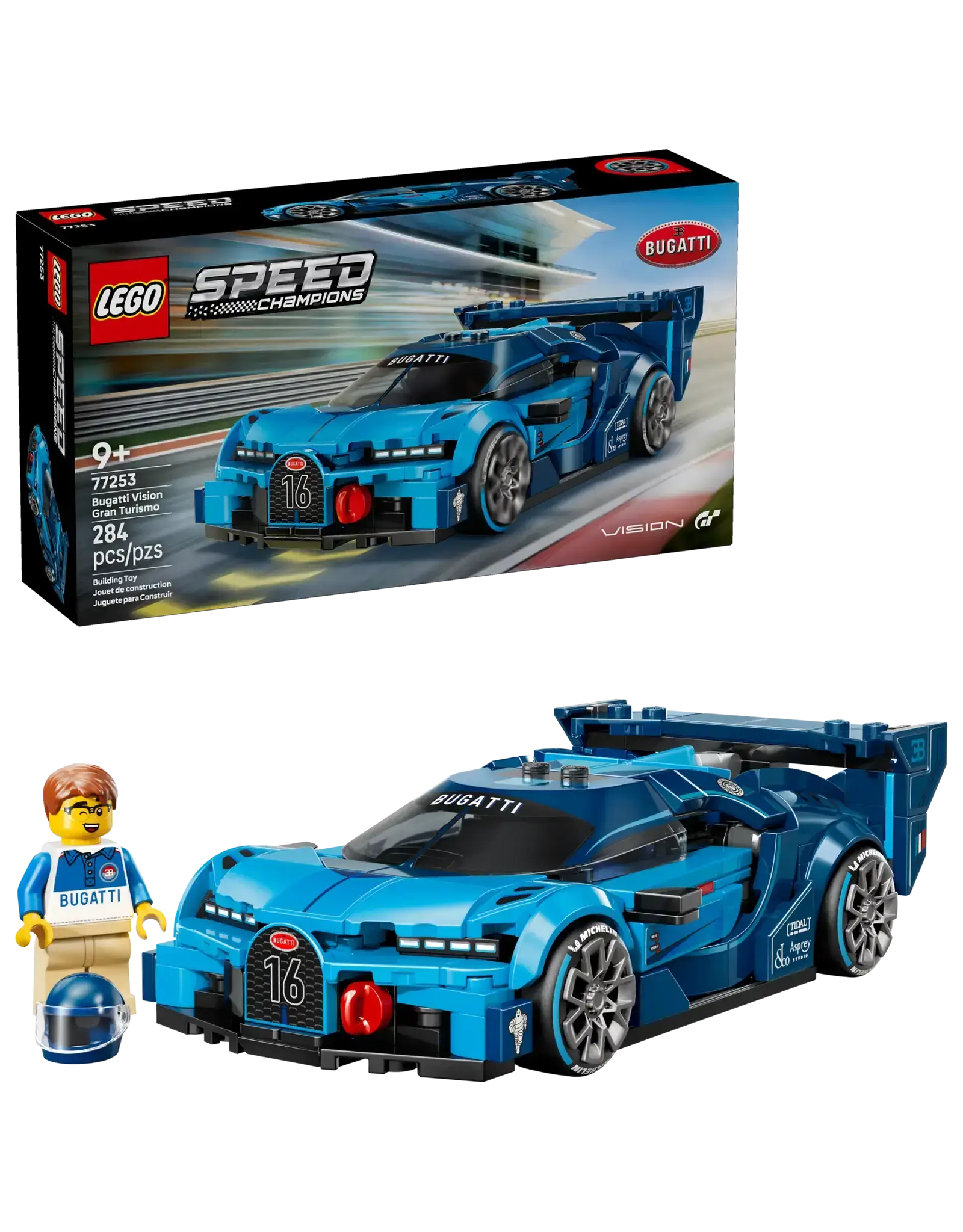 Lego Bugatti Vision GT Hyper Sports Car