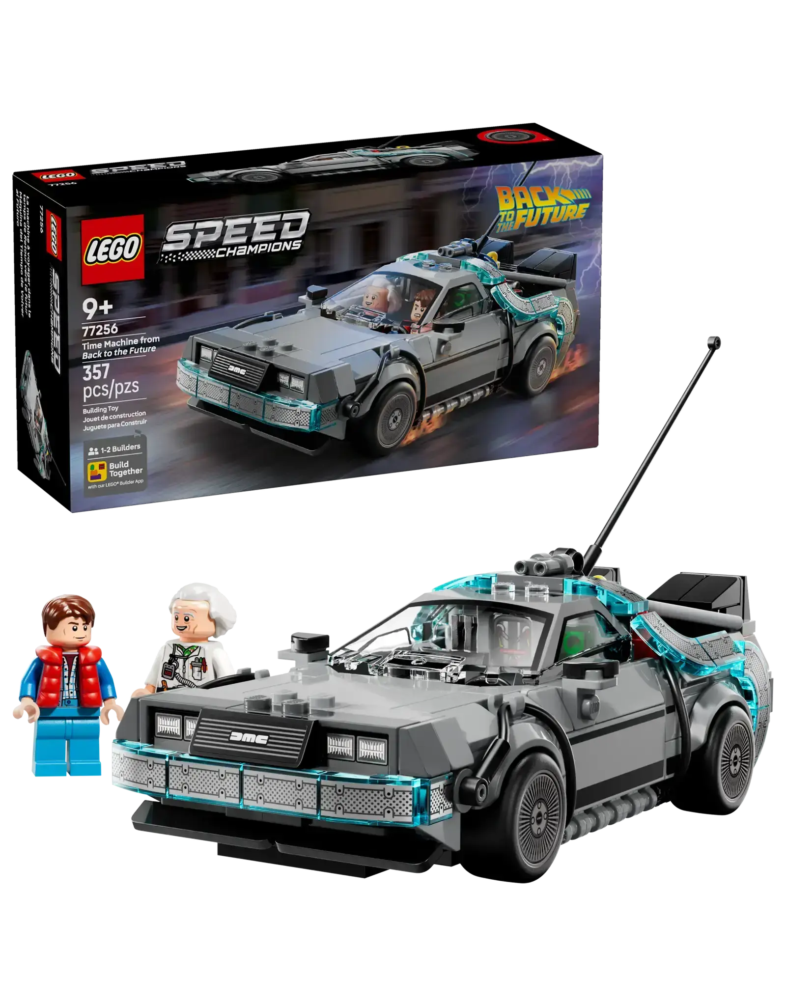 Lego Time Machine from Back to the Future