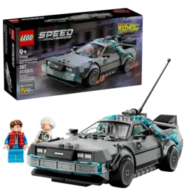 Lego Time Machine from Back to the Future