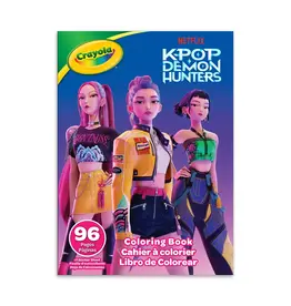 Crayola Crayola K-Pop Demon Hunters Colouring Book