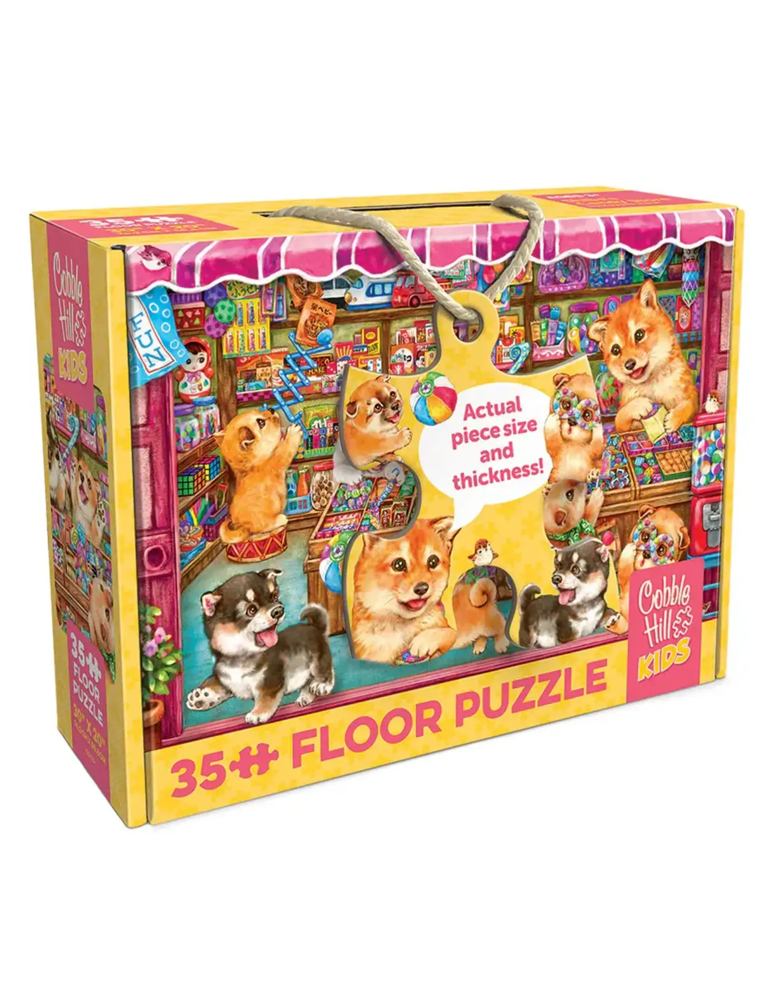 Cobble Hill Shiba's Candy Store 35pc Floor Puzzle