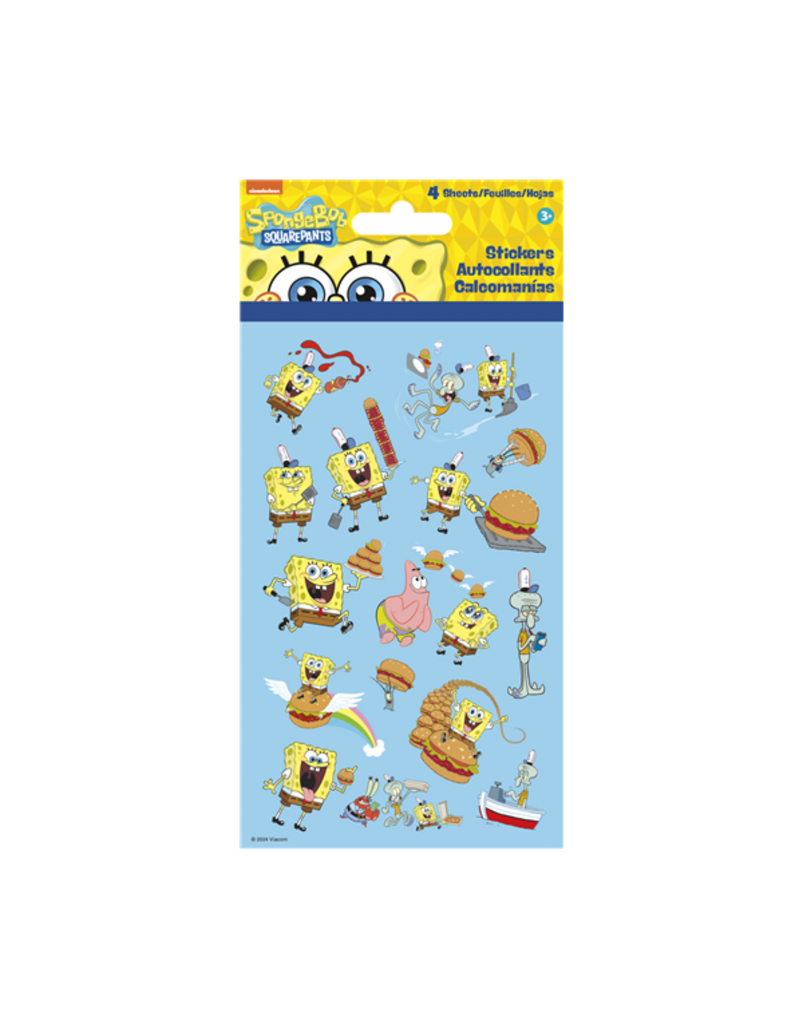 Nickelodeon - SpongeBob - Classic Stickers