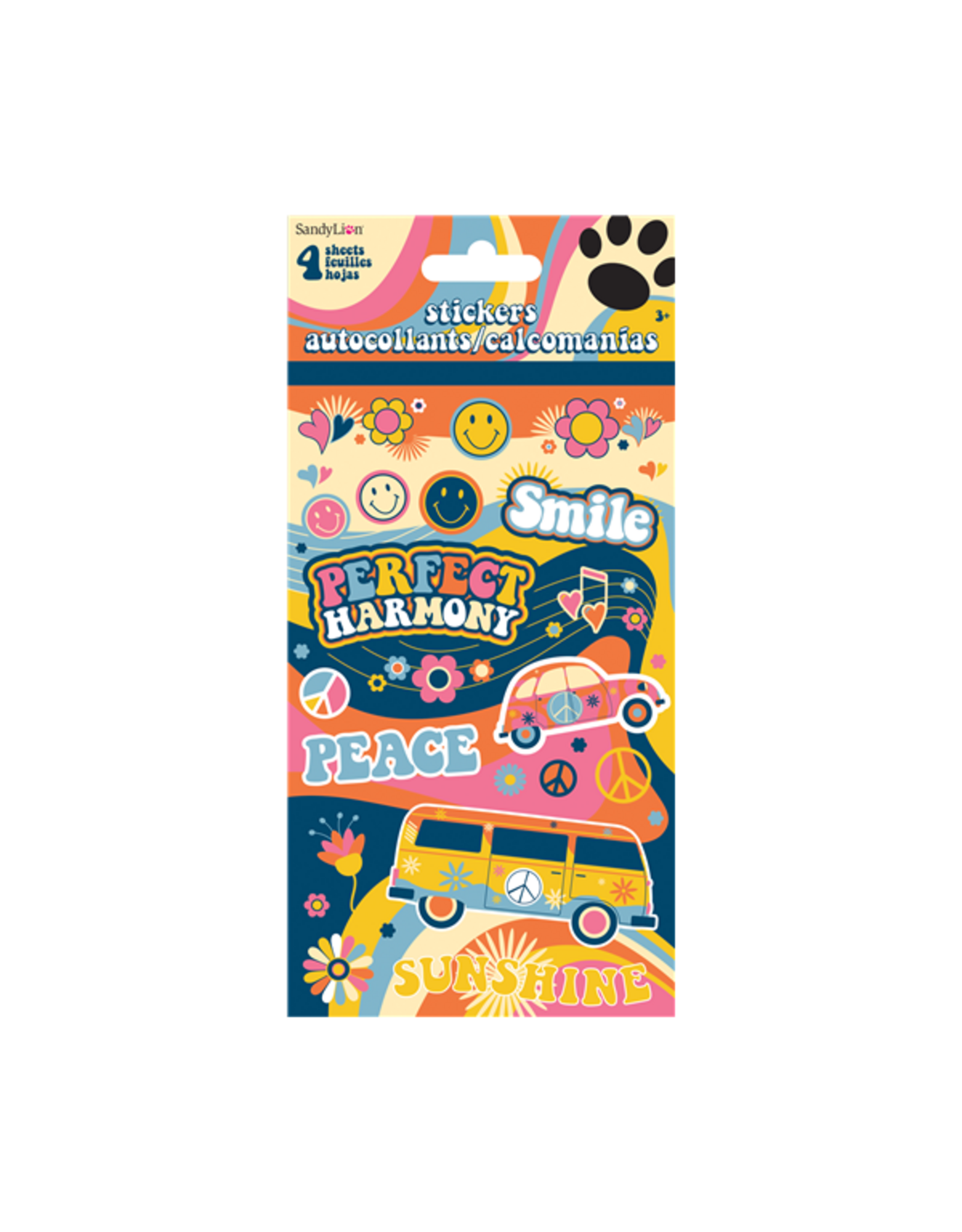 Sandylion 70's - Perfect Harmony-Brights Stickers