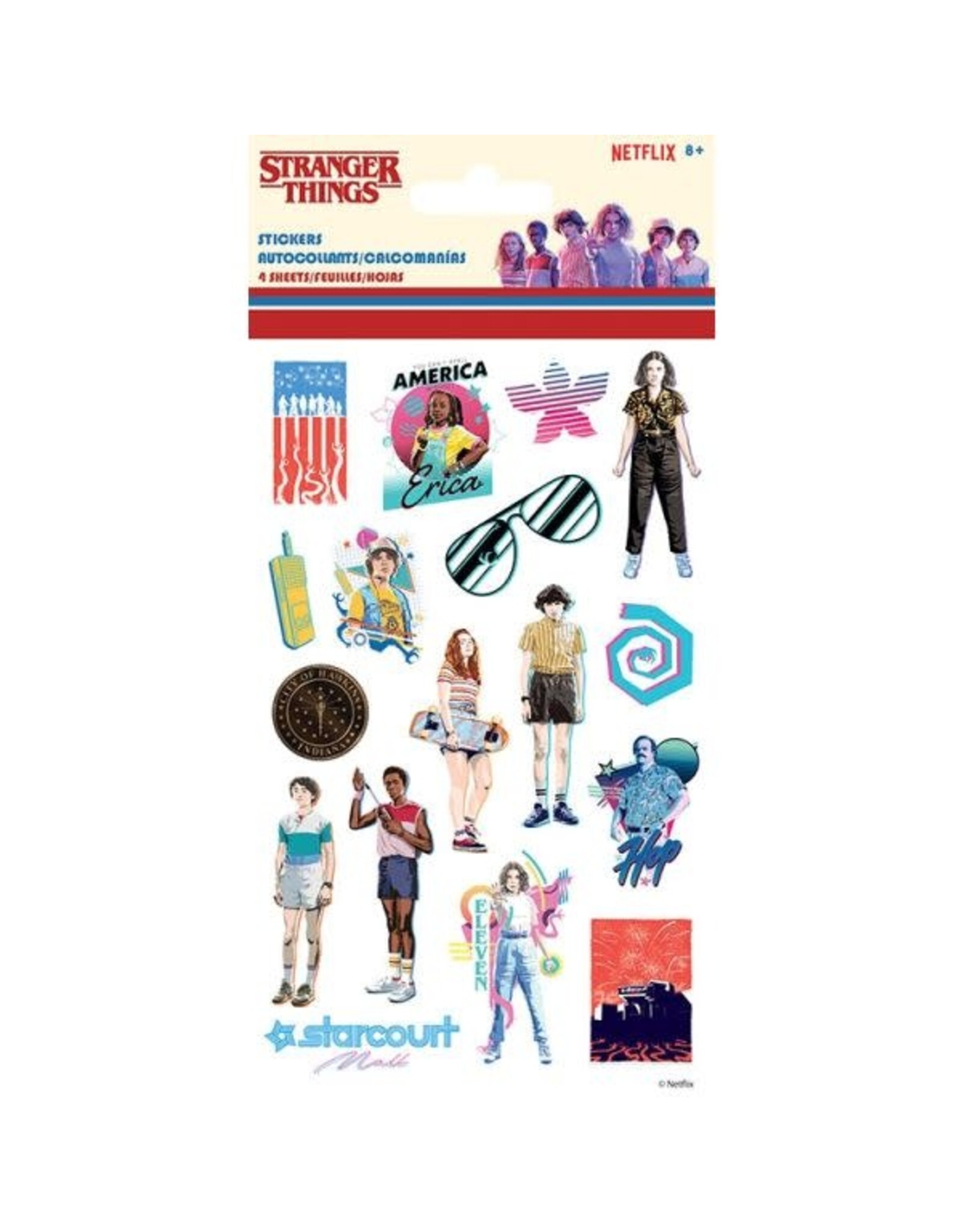 Stranger Things 3 Stickers