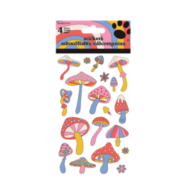 Mushrooms - Born To Be Wild Stickers