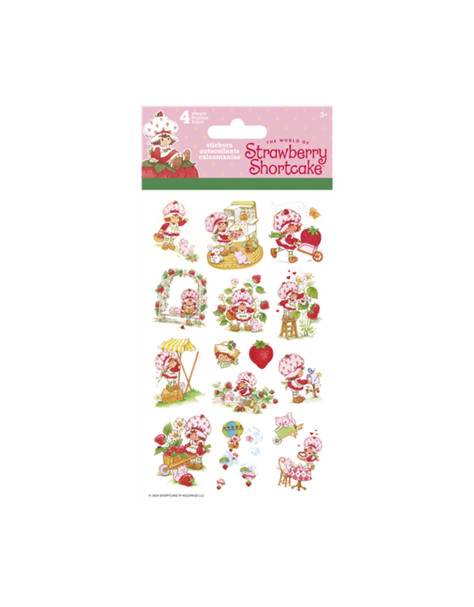Sandylion Strawberry Shortcake Stickers