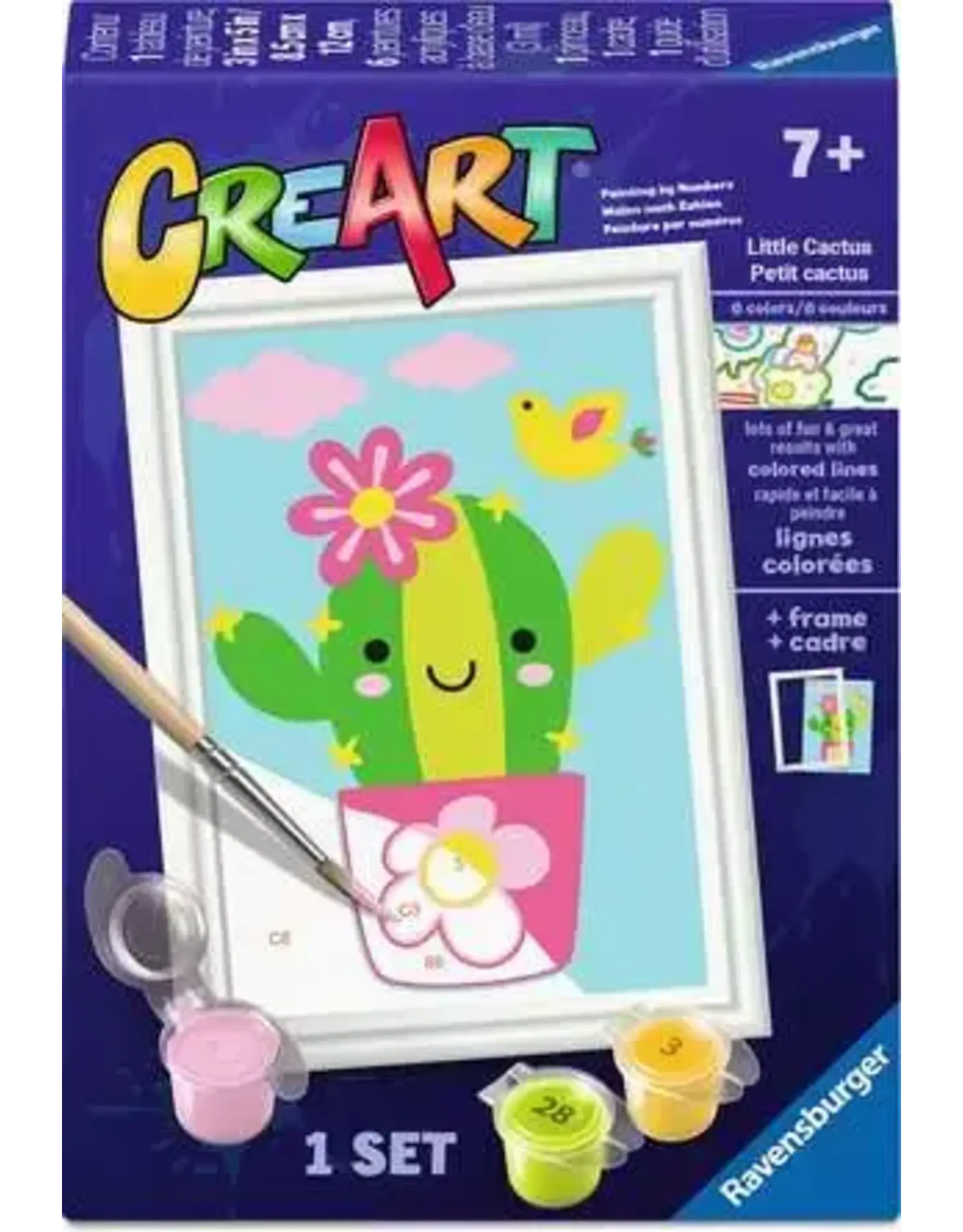 Ravensburger CreArt Paint by Number - Little Cactus