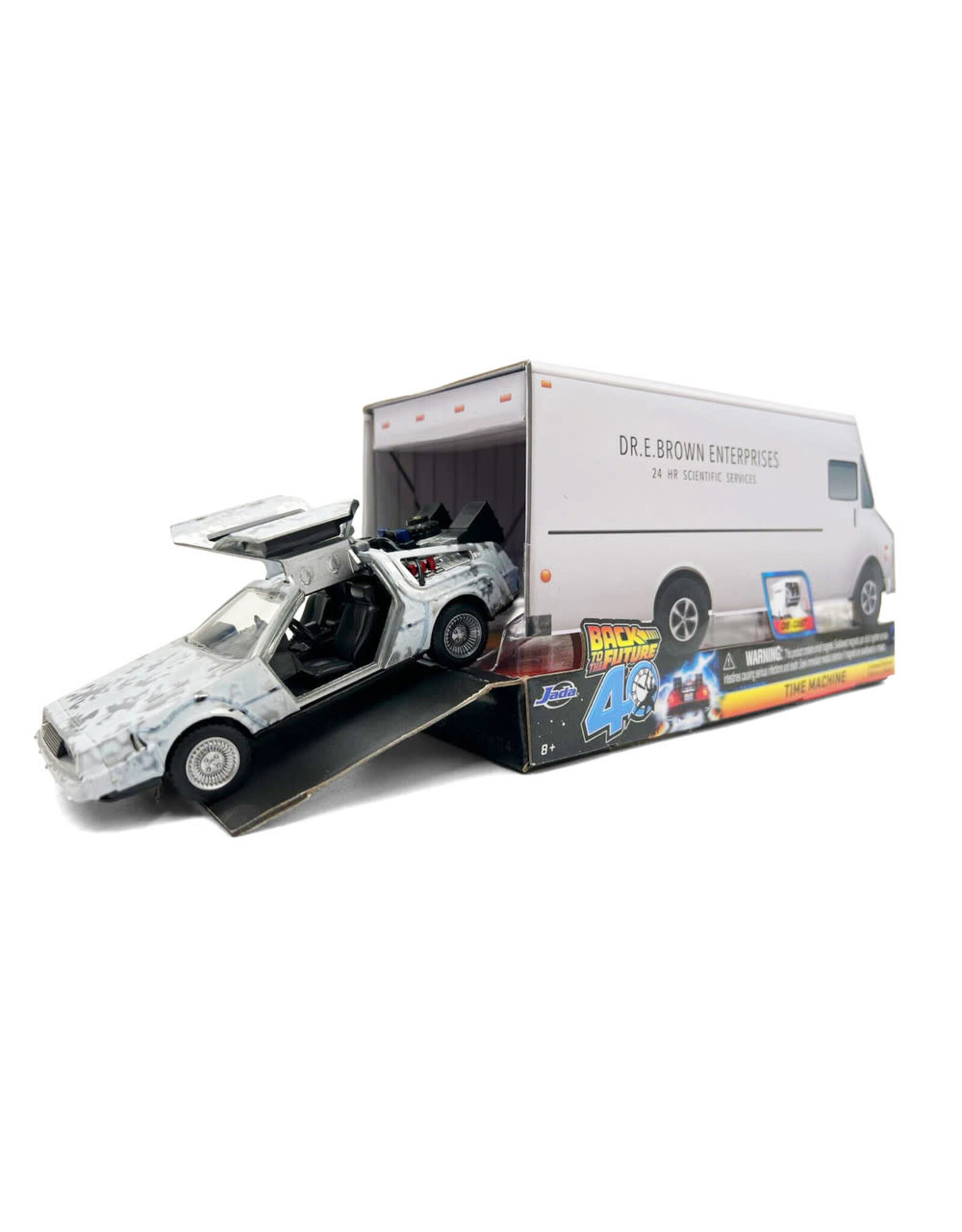 Back to the Future 40th Anniversary Hollywood Rides 1:32 Scale Model Car