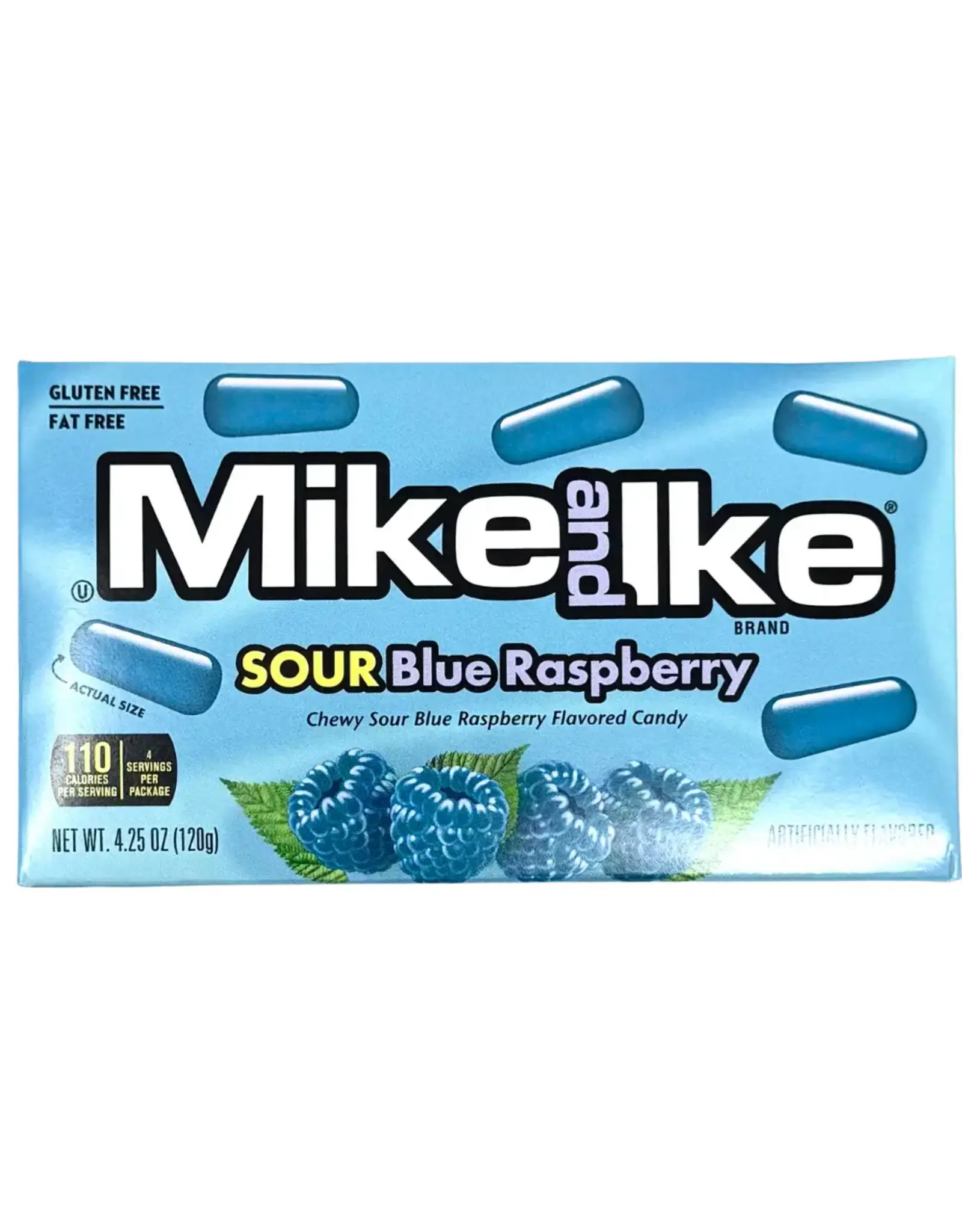 Mike and Ike Sour Blue Raspberry 4.25oz