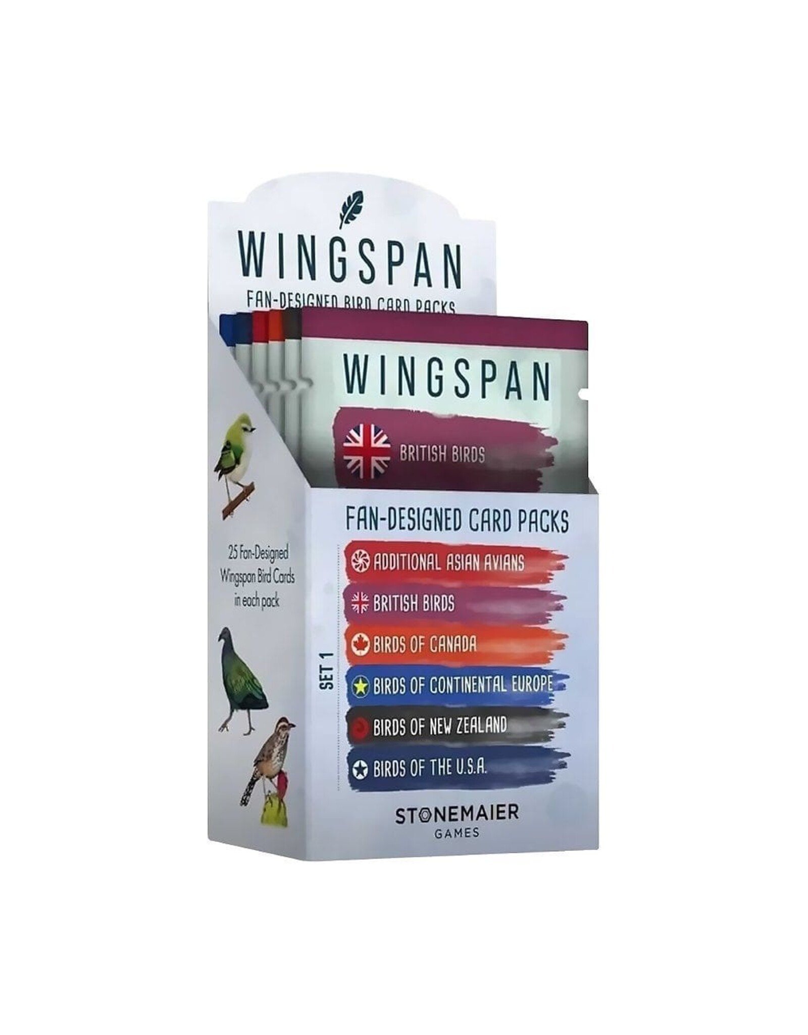 Stonemaier Games Wingspan: Fan Designed Pack Set 1