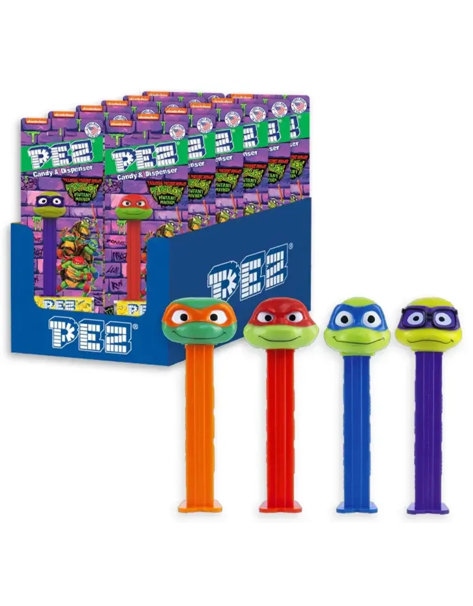 PEZ PEZ Dispenser TMNT Ninja Turtles Assorted