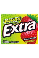 Wrigley Extra 15 Stick Sour Strawberry