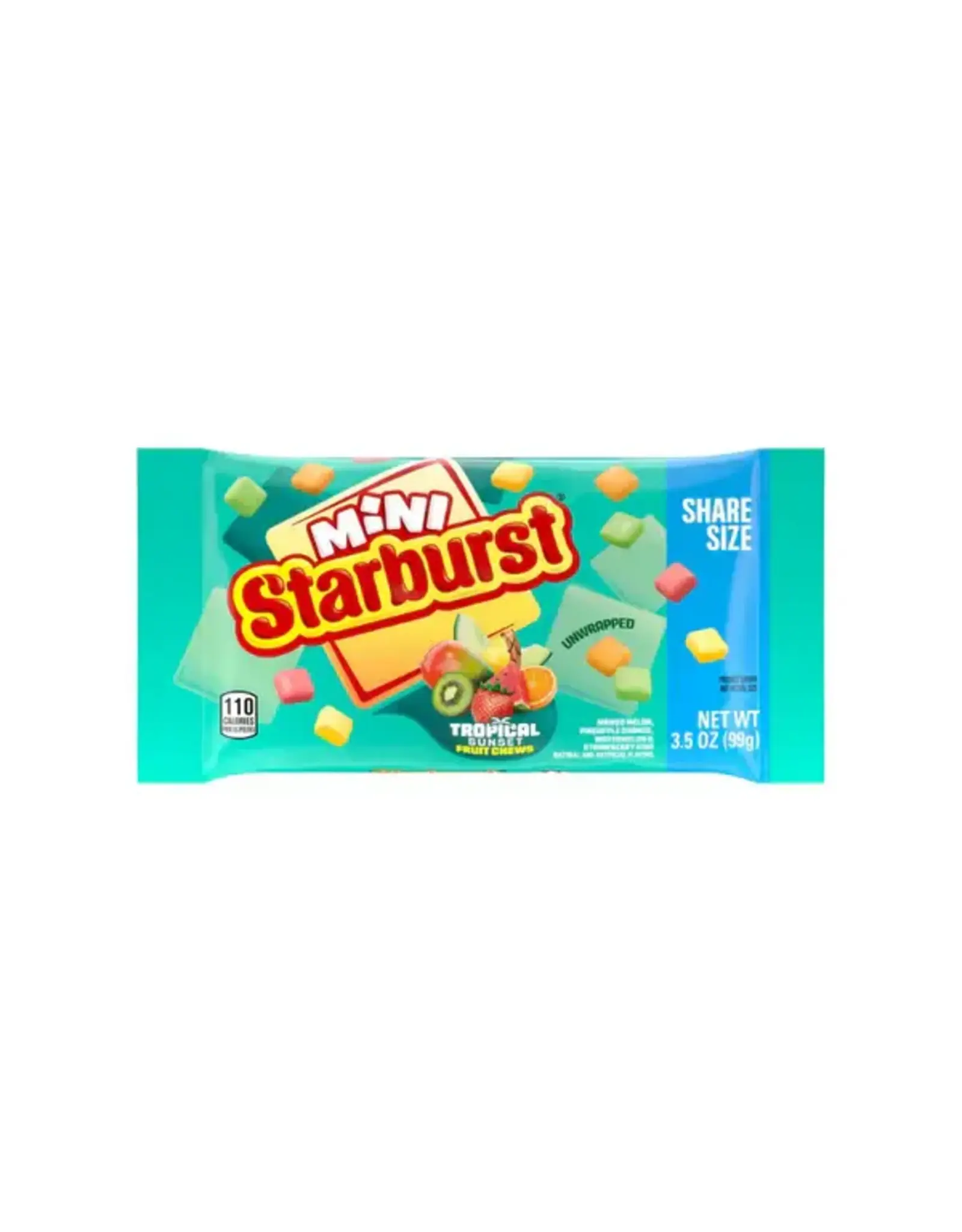Starburst Mini Tropical Share Size