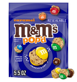 M&M's Pop'd Caramel Standup Bag
