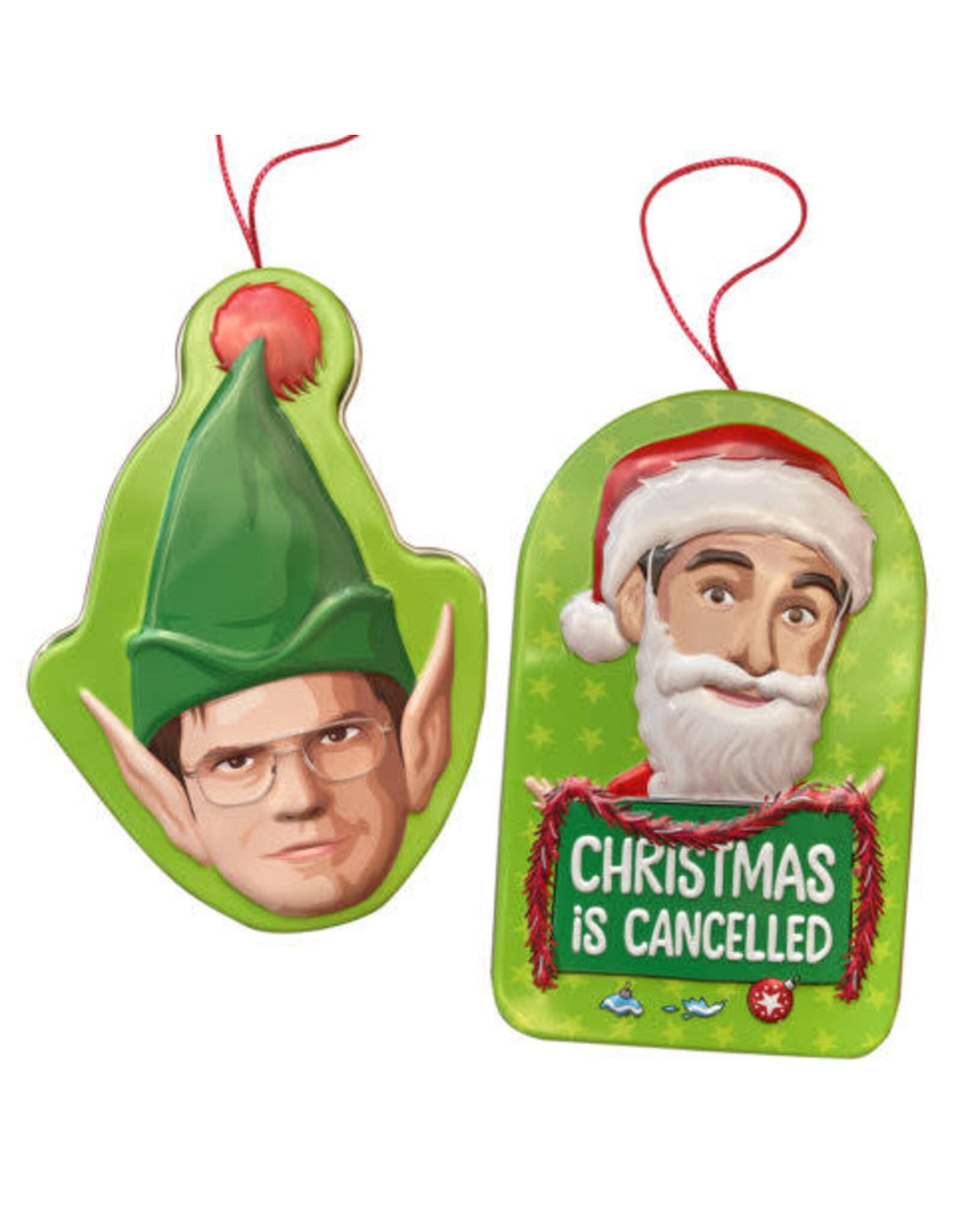 The Office Holiday Candy Ornaments