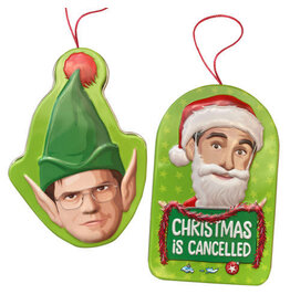 The Office Holiday Candy Ornaments