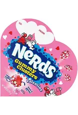 Ferrara Nerds Valentine's Gummy Clusters Heart Shaped Box