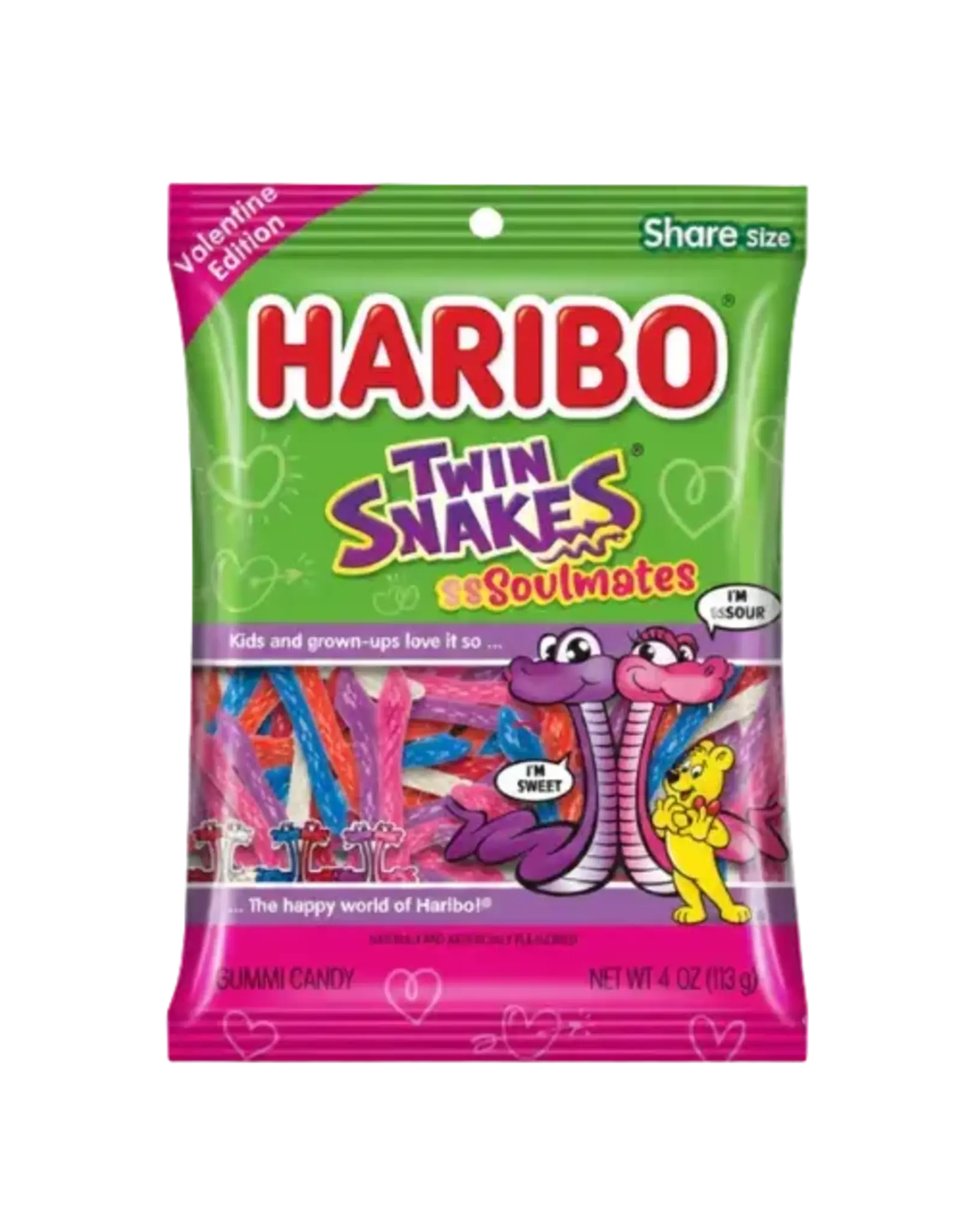 Haribo Haribo Twin Snakes Soulmates Valentines