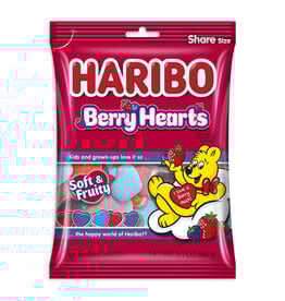 Haribo Haribo Valentine Berry Hearts 3.1oz