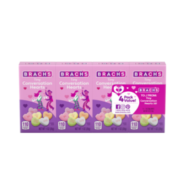 Brach's Sweet Bright Conversation Hearts "To/From" Boxes 4pk