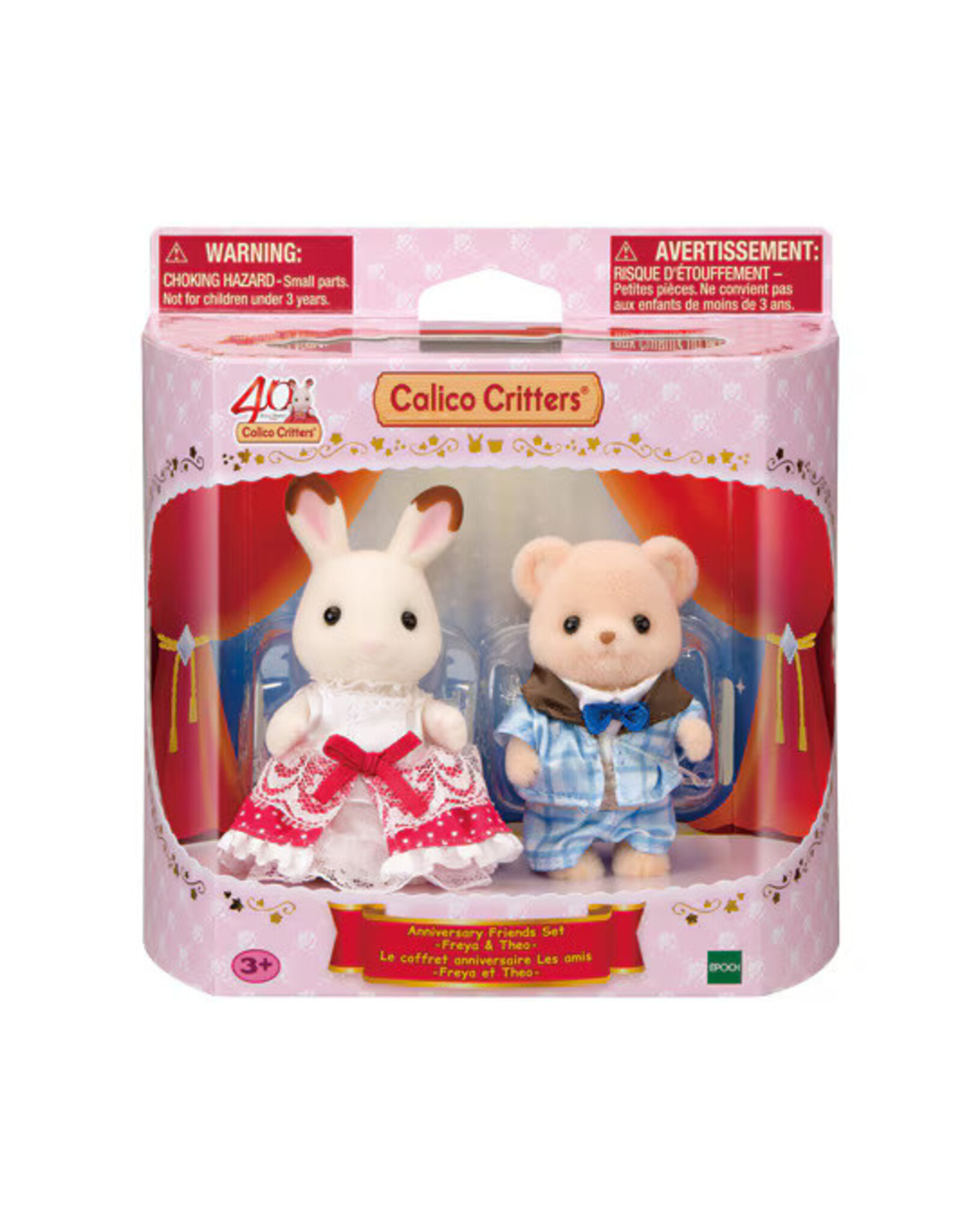 Calico Critters Calico Critters 40th Anniversary Friends Set - Freya & Theo