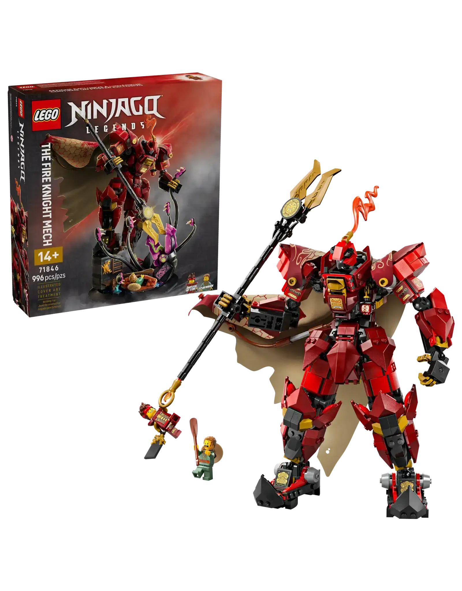 Lego The Fire Knight Mech