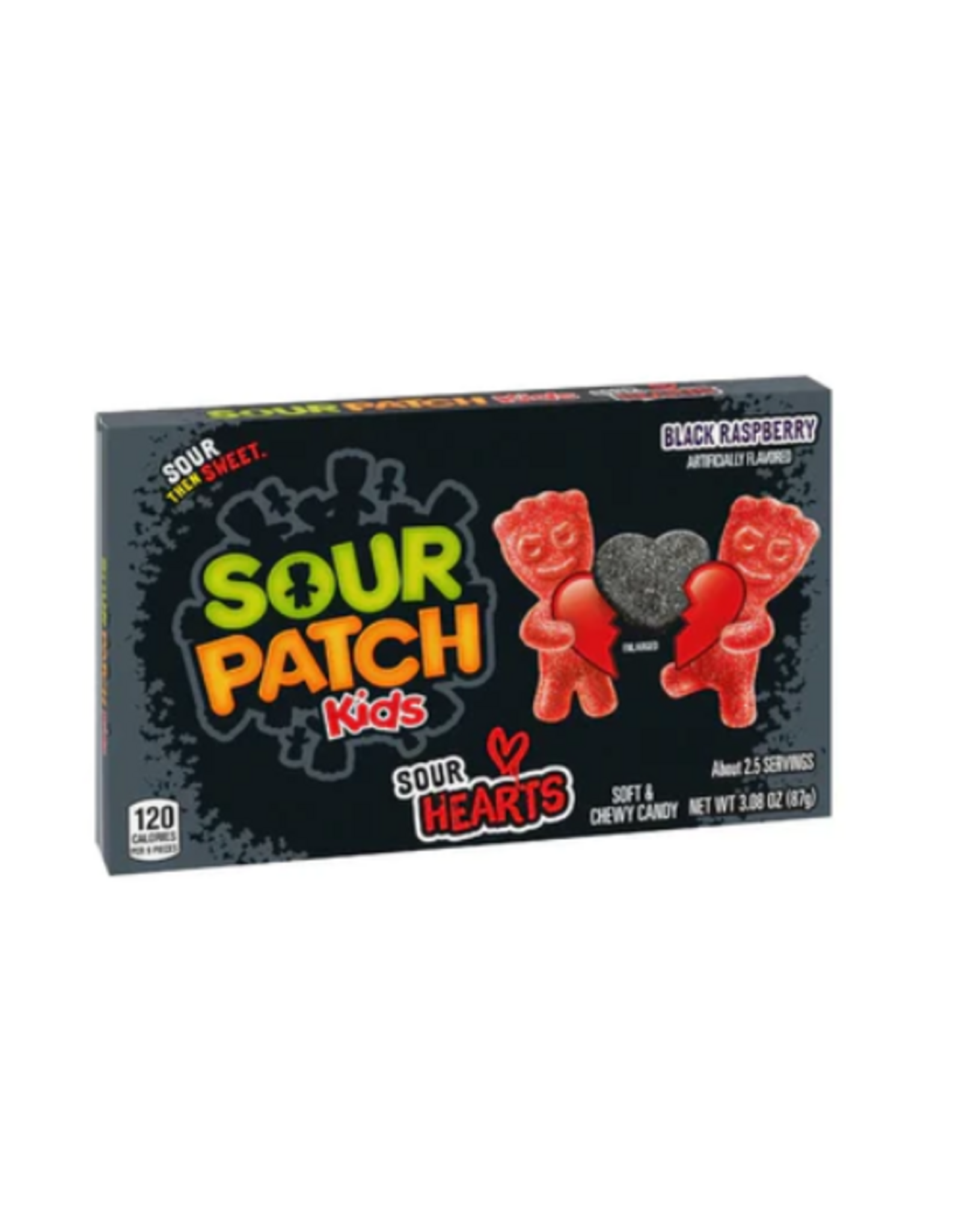 Sour Patch Kids Sour Patch Kids Valentine Sour Hearts Black Raspberry Theater Box