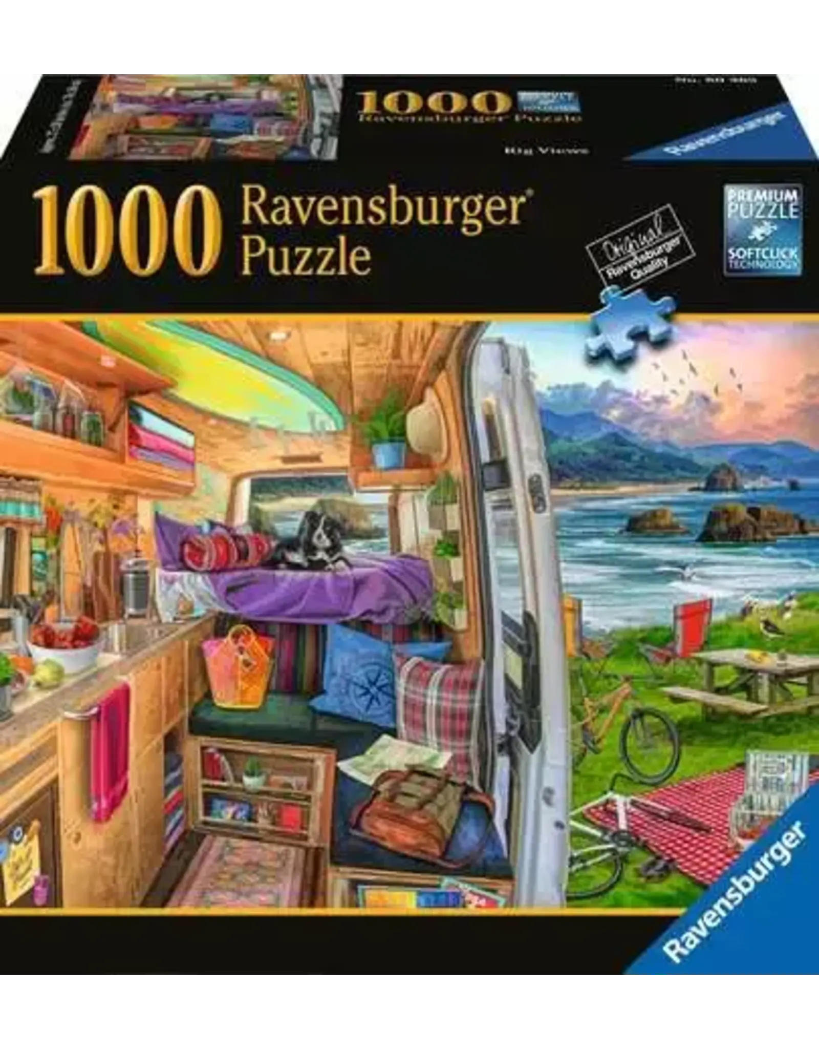 Ravensburger Rig Views 1000pc (Small Box)
