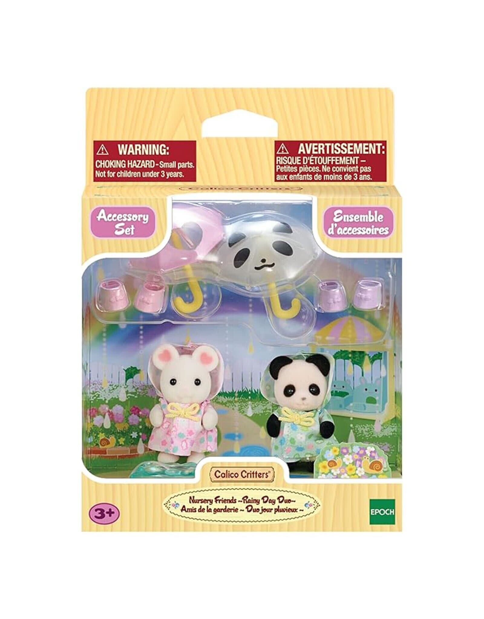 Calico Critters Calico Critters Nursery Friends - Rainy Day Duo (Discontinued)