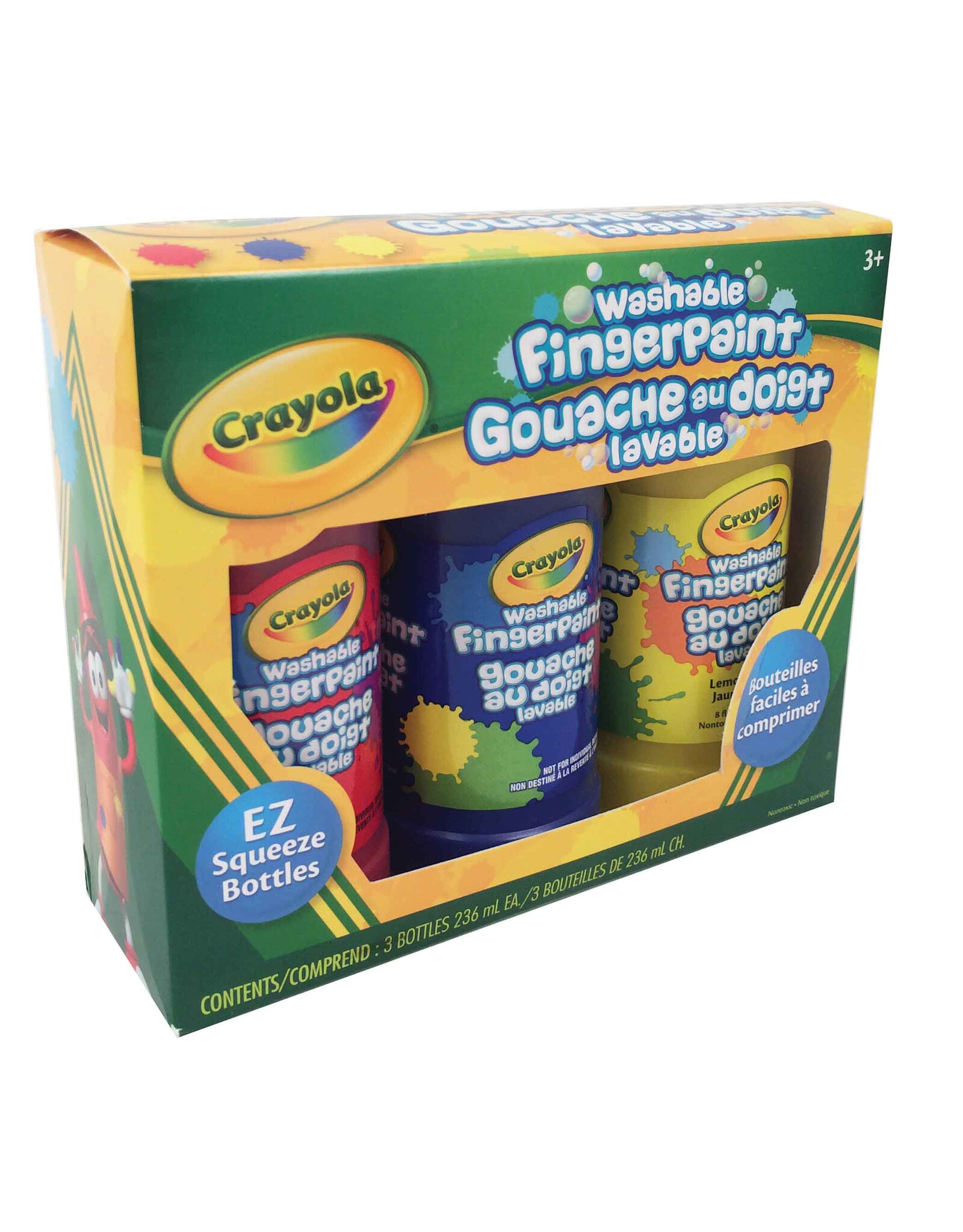 Crayola Crayola 3 Pack Finger Paint