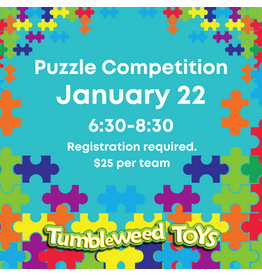 Puzzle Competition - SOLD OUT