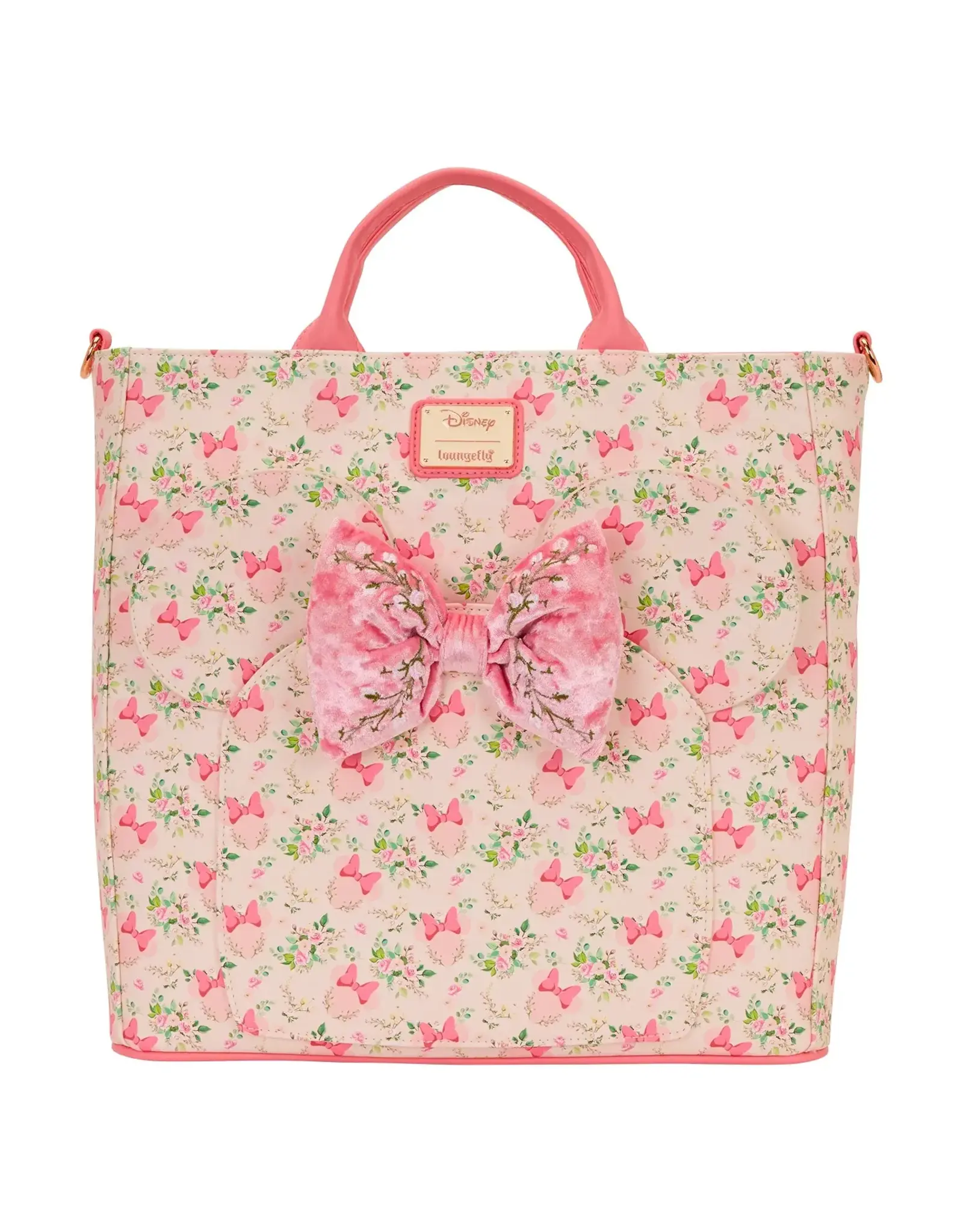 Loungefly Disney Minnie Mouse Floral Tote Bag