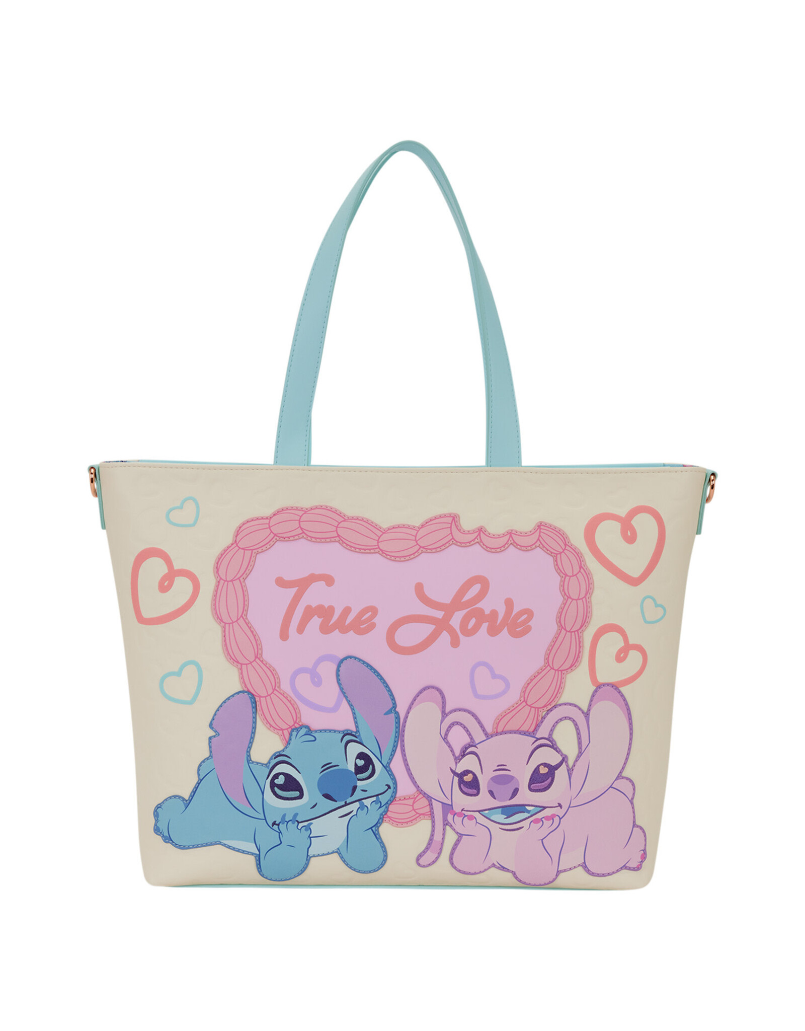 Loungefly Disney Stitch True Love Tote Bag