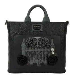 Loungefly Wednesday Netflix Tote Bag