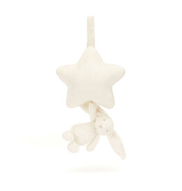 Jellycat Jellycat Bashful Cream Bunny Musical Pull
