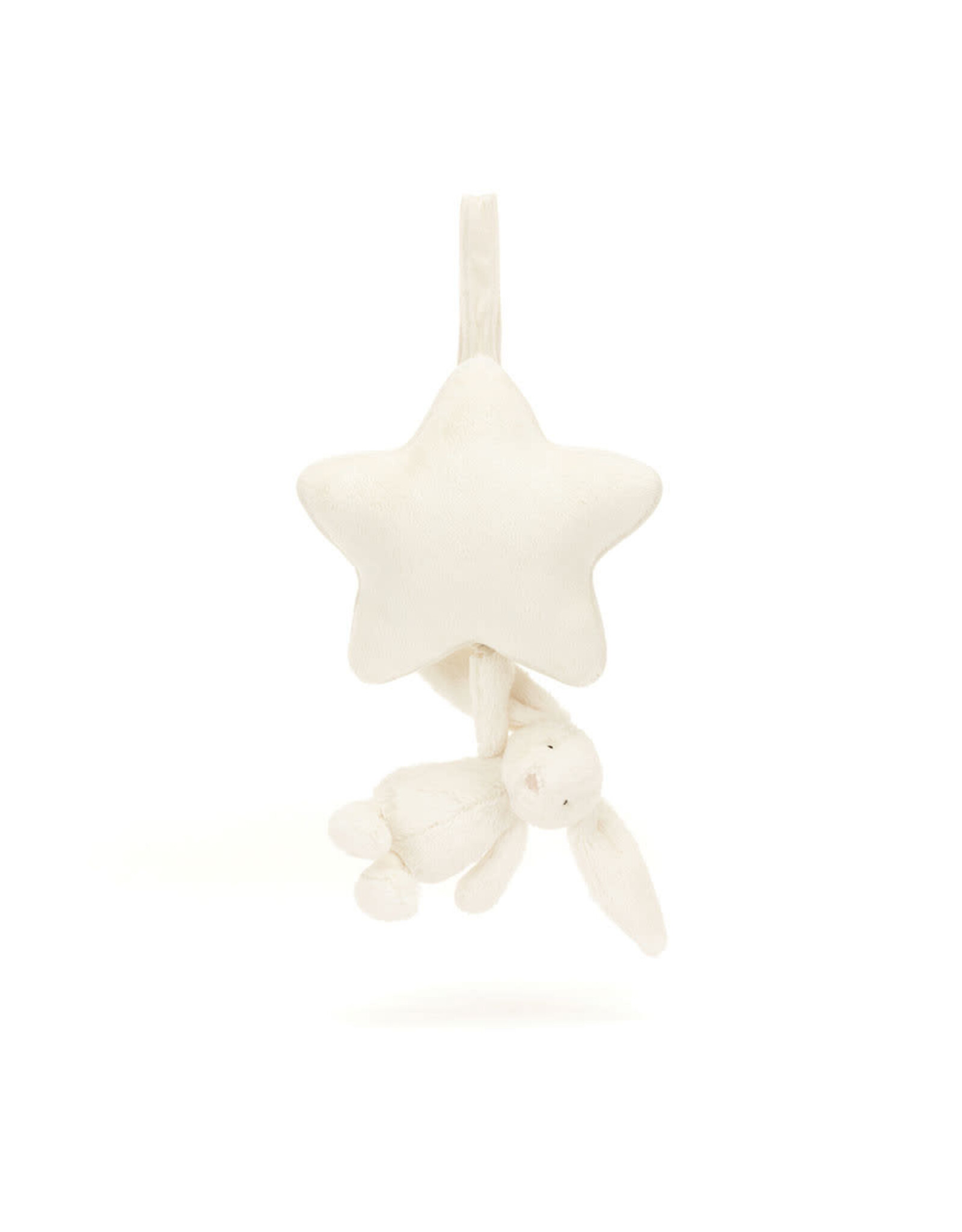 Jellycat Jellycat Bashful Cream Bunny Musical Pull